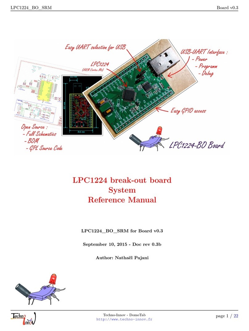 Techno-innov LPC1224 Reference manual