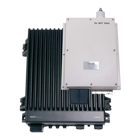 COBHAM Sailor 6300 MF/HF DSC installation manual