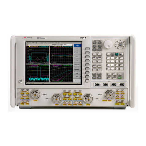 Keysight PNA-X N5241A User manual