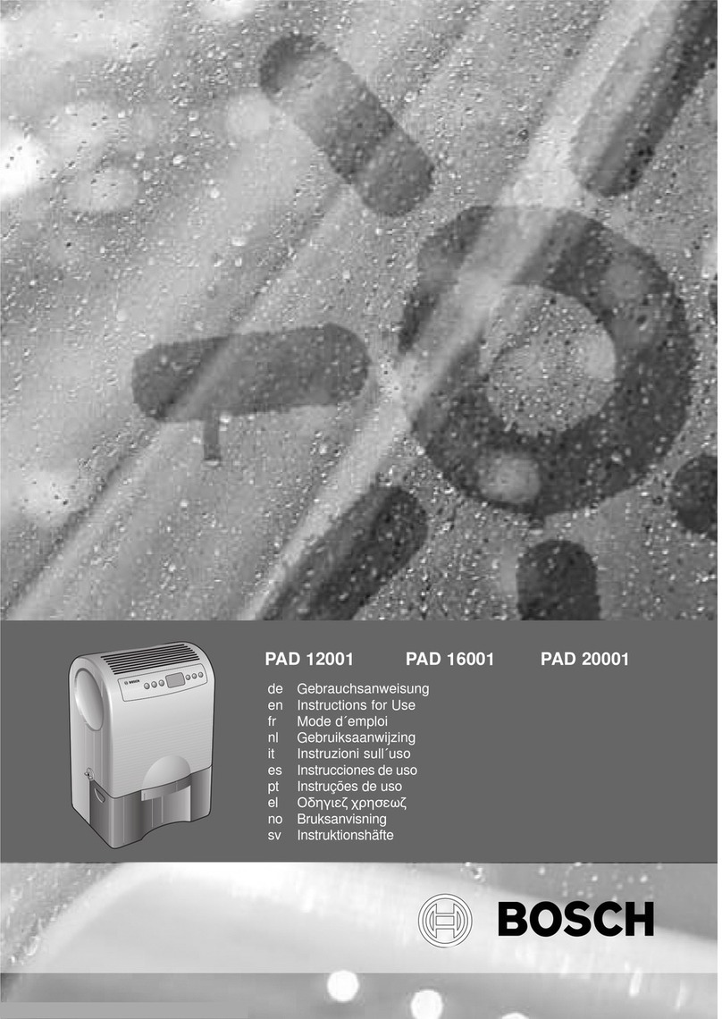 Bosch PAD 12001 Instructions for use