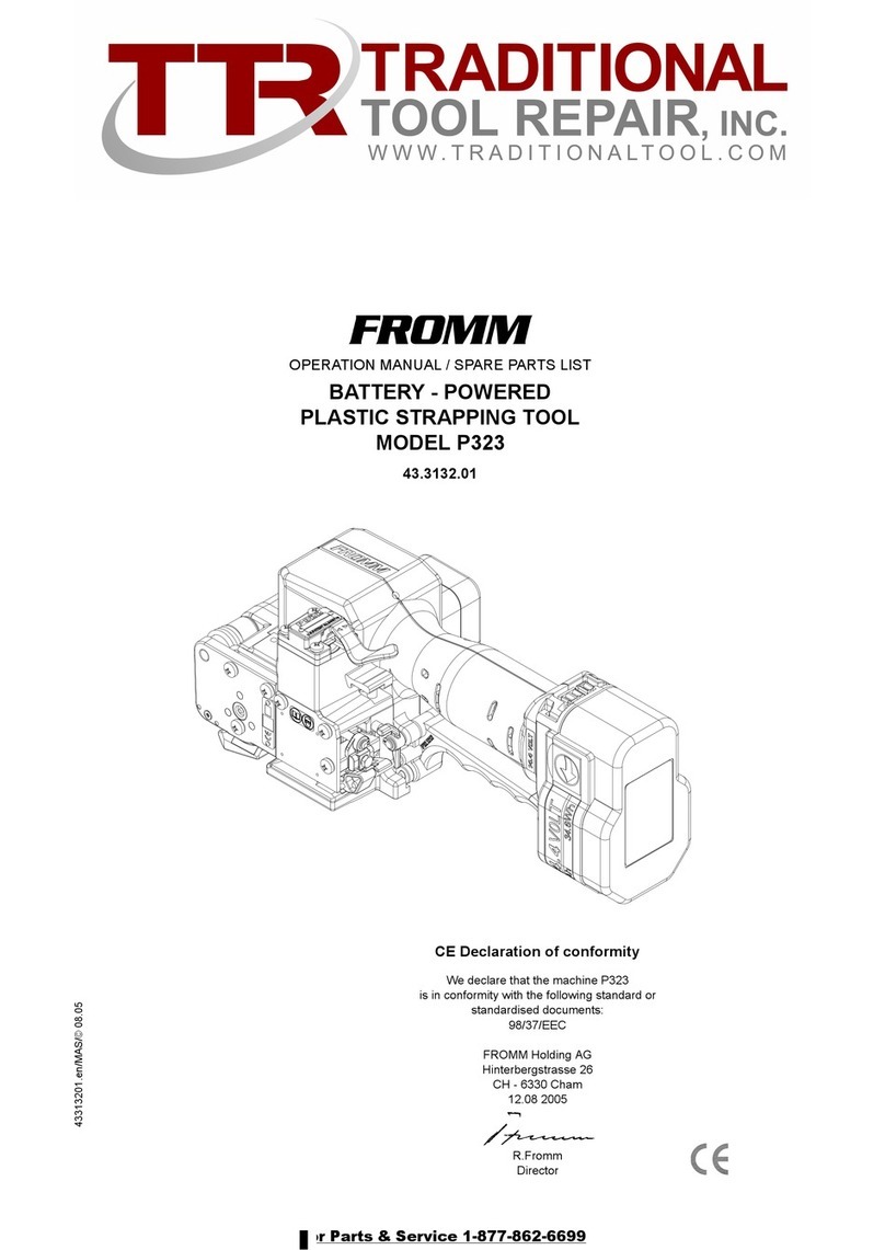 Fromm P323 User manual
