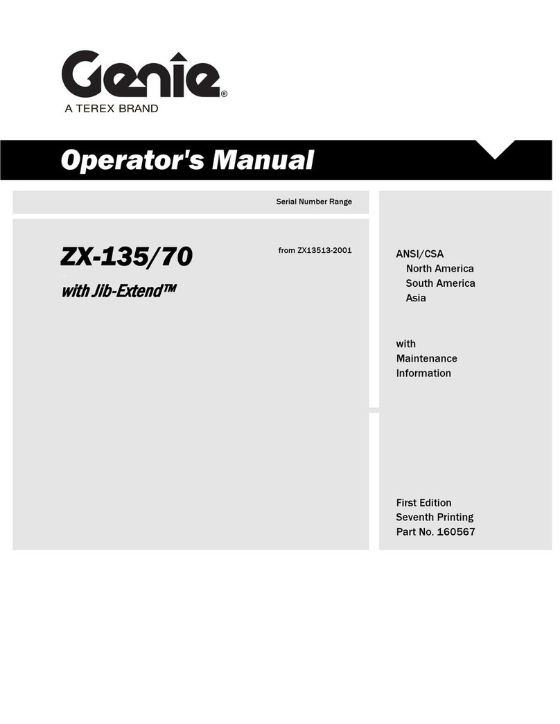 Genie X-135/70 Operator's manual