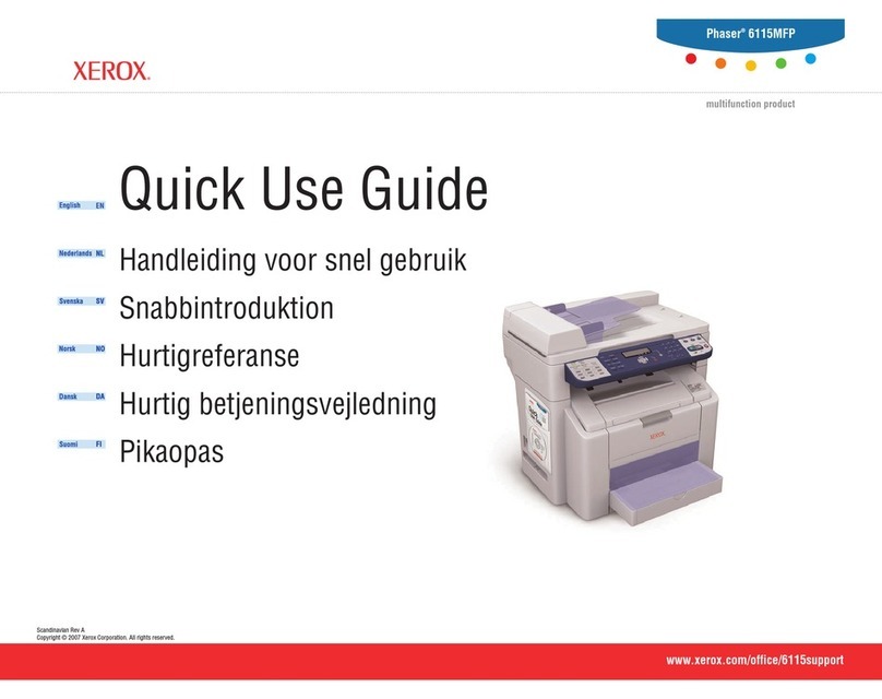 Xerox Phaser 6115 MFP Operating manual