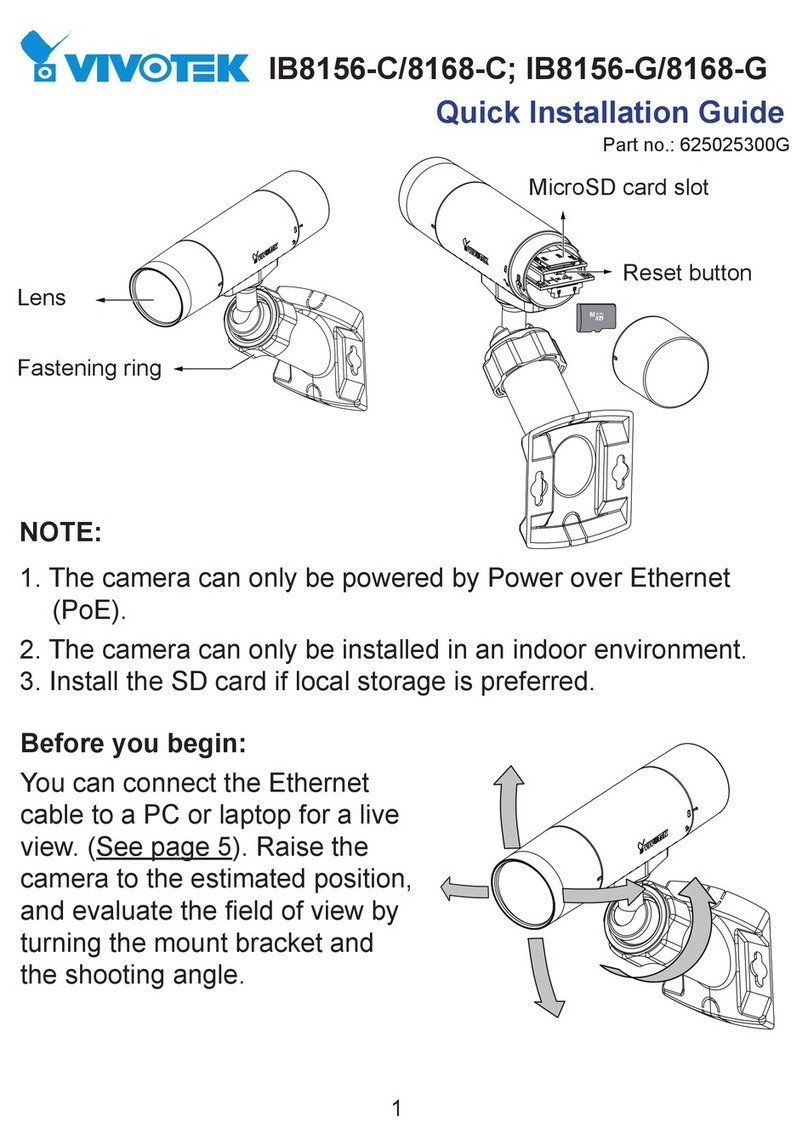 Vivotek IB8156-C User manual