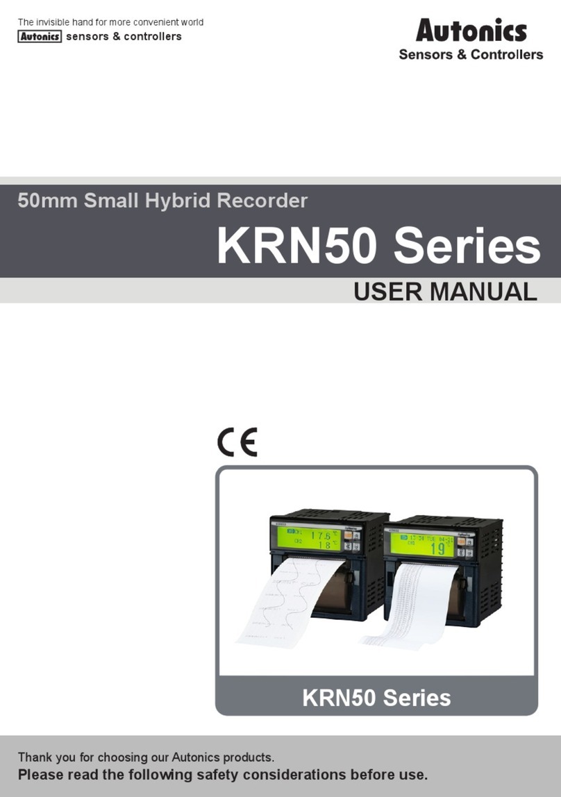 Autonics KRN50 SERIES User manual