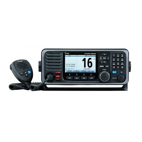 Icom GM600 User manual