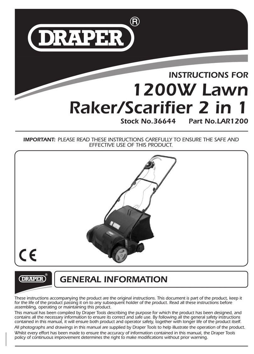 Draper LAR1200 User manual