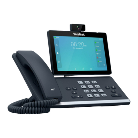 Yealink SIP-T58A quick start guide