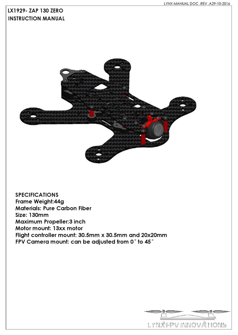 Lynx ZAP 130 ZERO instruction manual