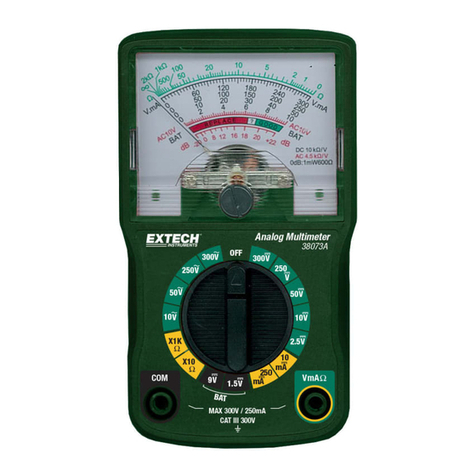 Extech Instruments 38073A user manual