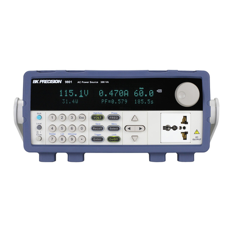 B+K precision 9801 User manual