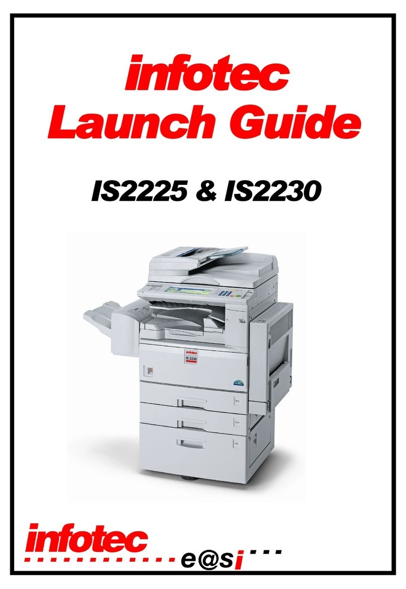 Infotec is2225 User manual