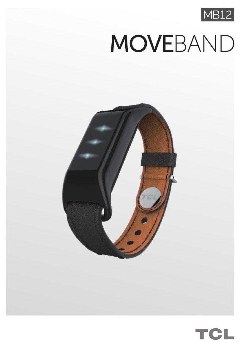 TCL MOVEBAND MB12 User manual