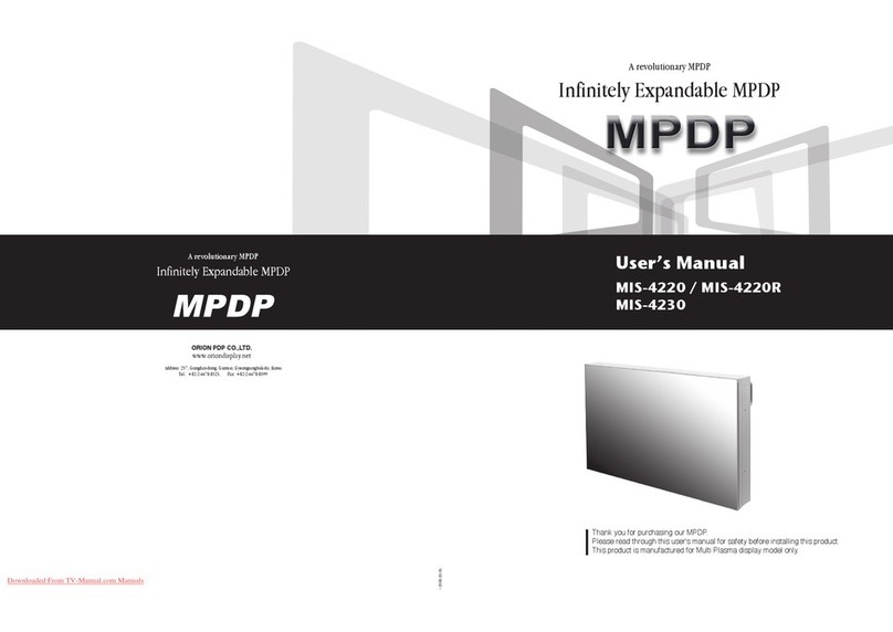 Orion MIS-4220 User manual