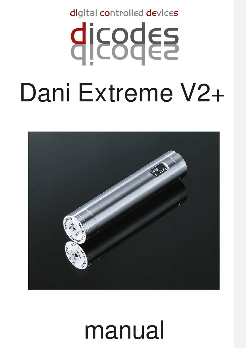dicodes Dani Extreme V2+ User manual