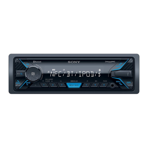 Sony DSX-A405BT operating instructions