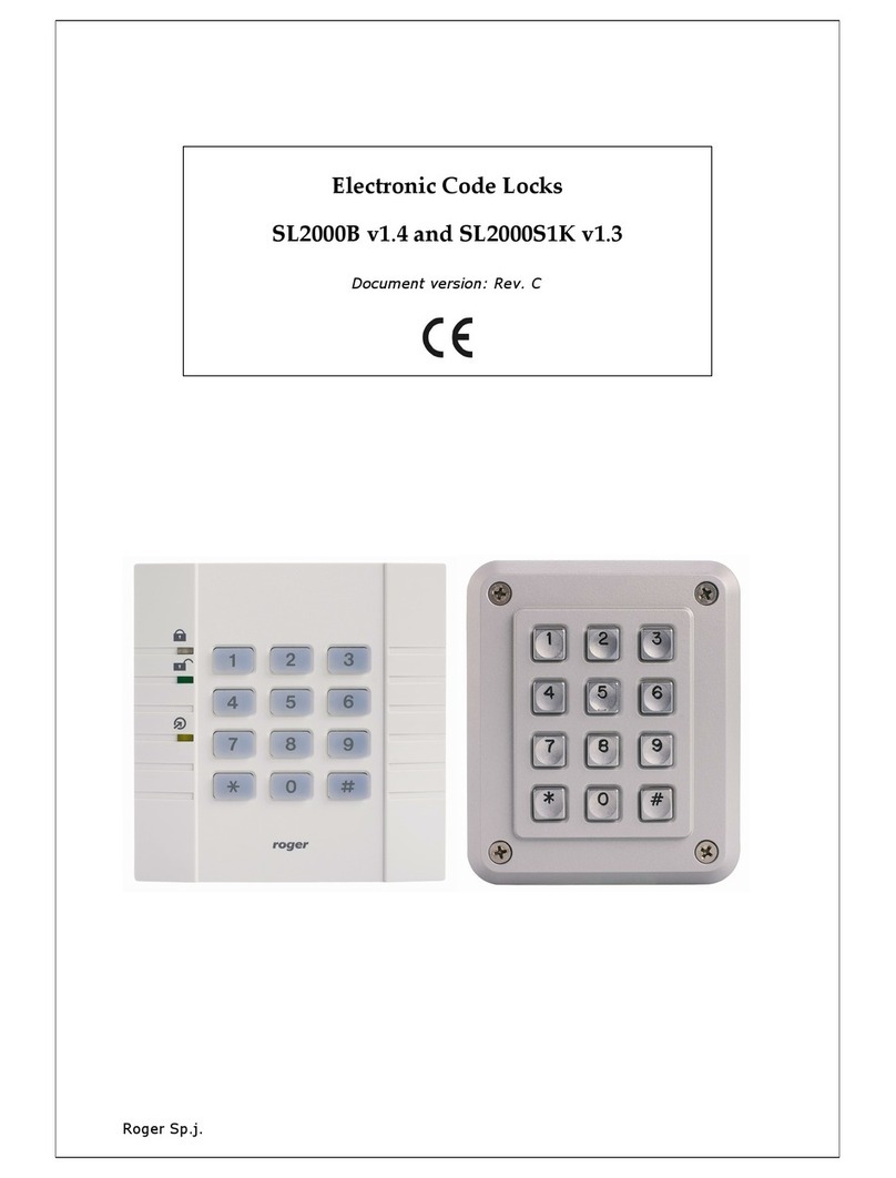 Roger SL2000B User manual