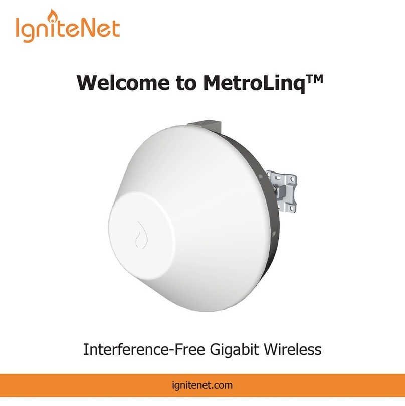 IgniteNet MetroLinqTM quick start guide