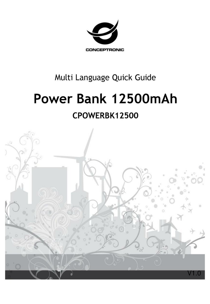Conceptronic CPOWERBK12500 quick guide