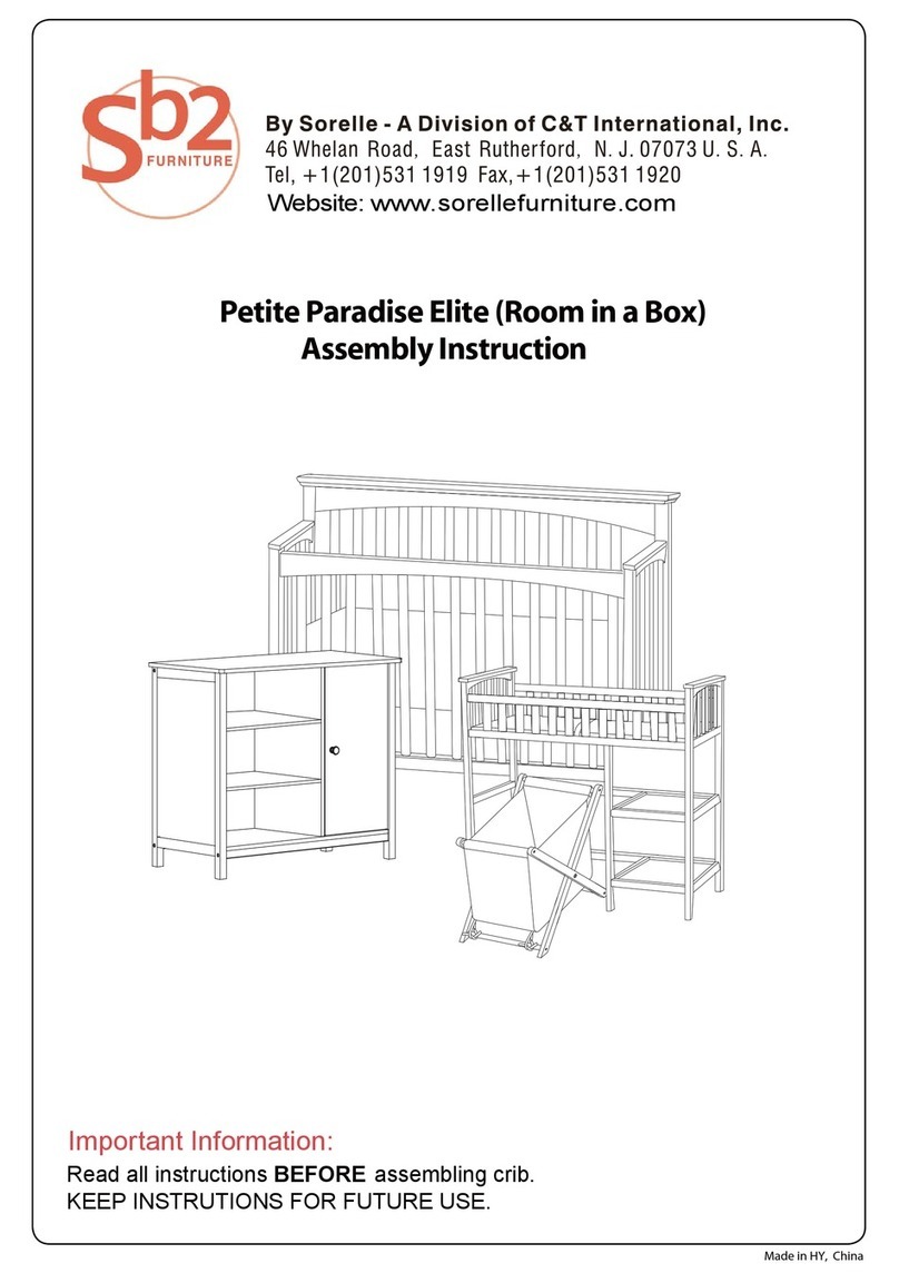 Sorelle 1070-E User manual