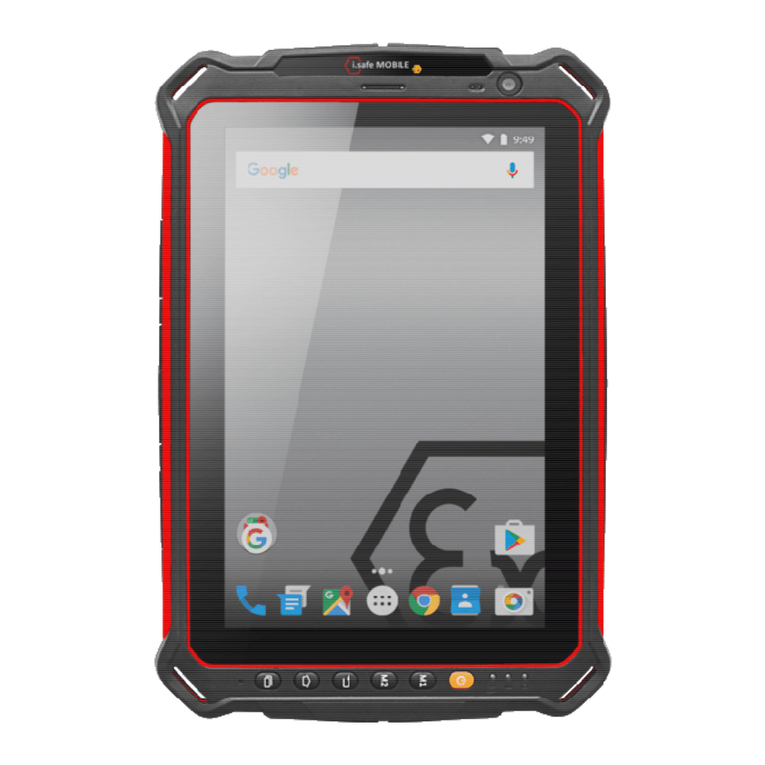 ISAFE MOBILE X.TAB 1 SERIES Operator's manual ISAFE MOBILE X.TAB 1 SERIES Operator's manual