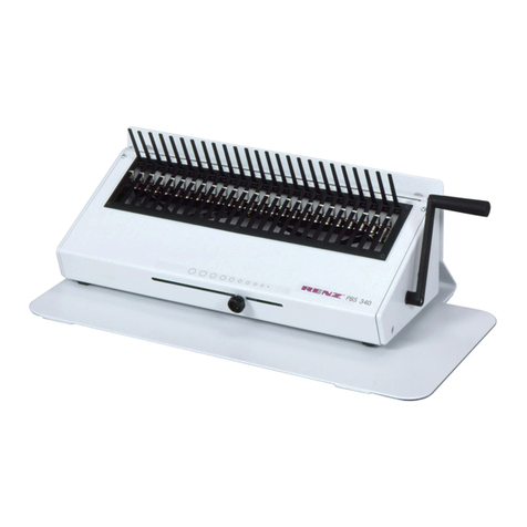 Renz PBS 340 User manual
