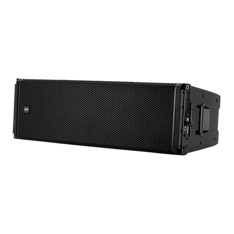 RCF HDL 50-A owner's manual