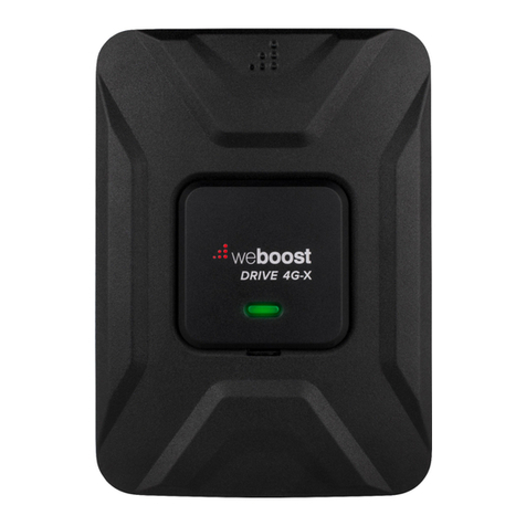 weBoost DRIVE 4G-X FLEET installation instructions