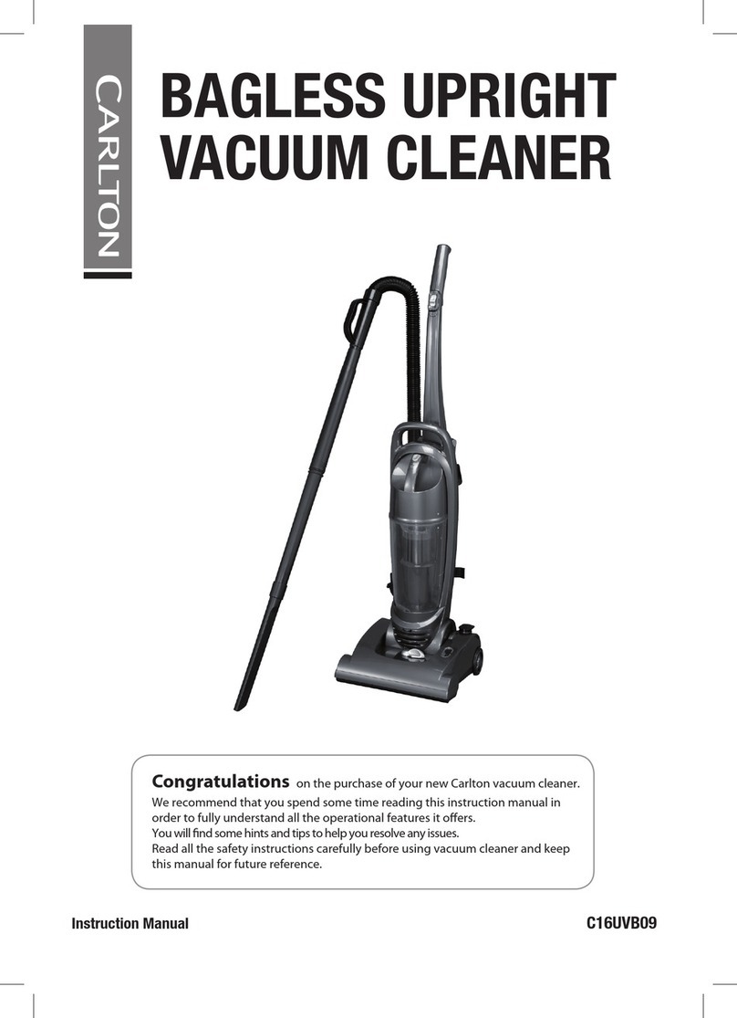 Carlton X16UVB09 User manual