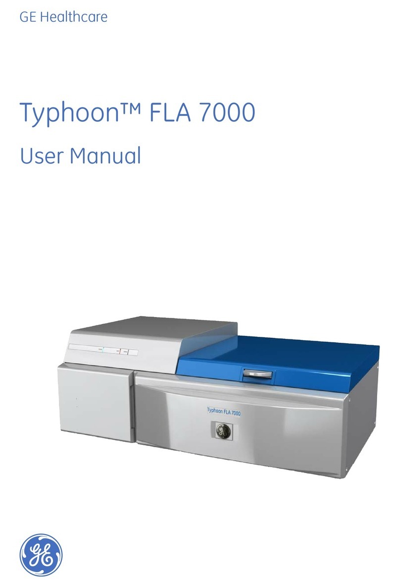 GE HEALTHCARE Typhoon FLA 7000 user manual