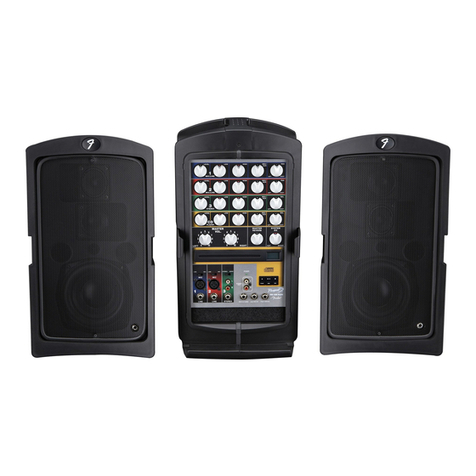 Fender Passport PD-150 User manual