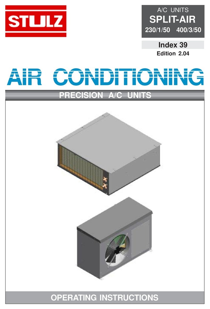 Stulz Split-Air CST 40 User manual