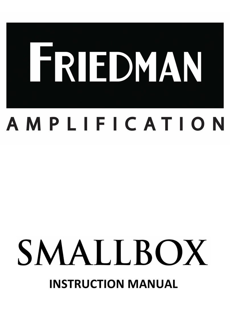 Friedman SMALLBOX User manual