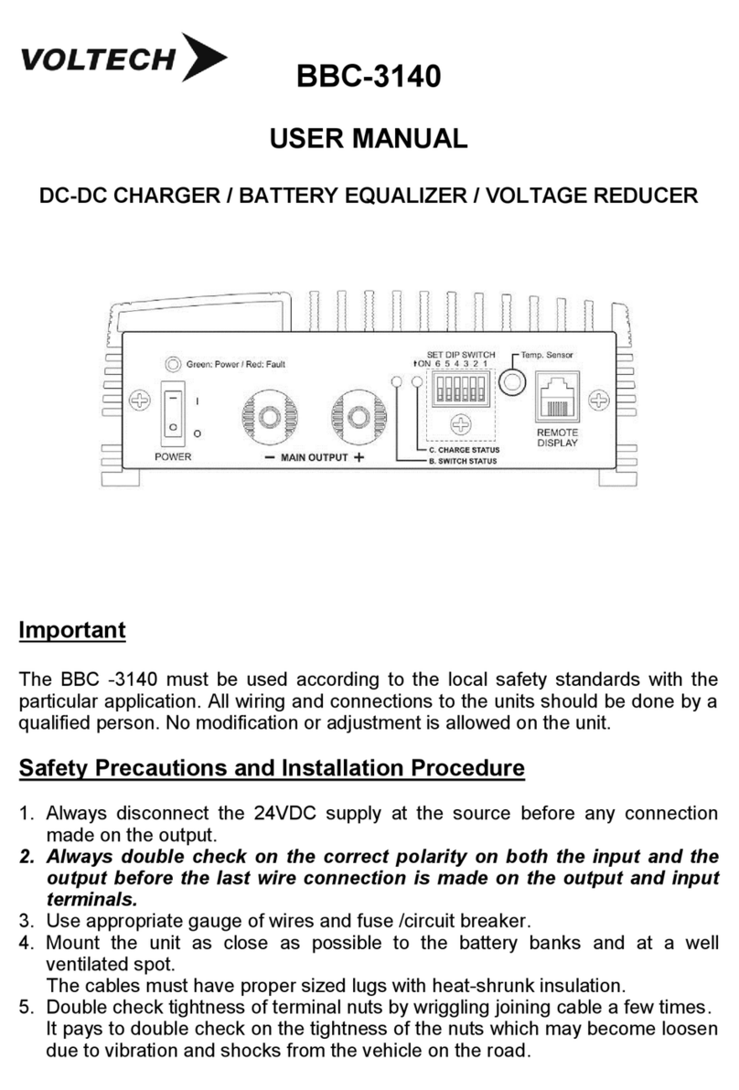 Voltech BBC-3140 user manual