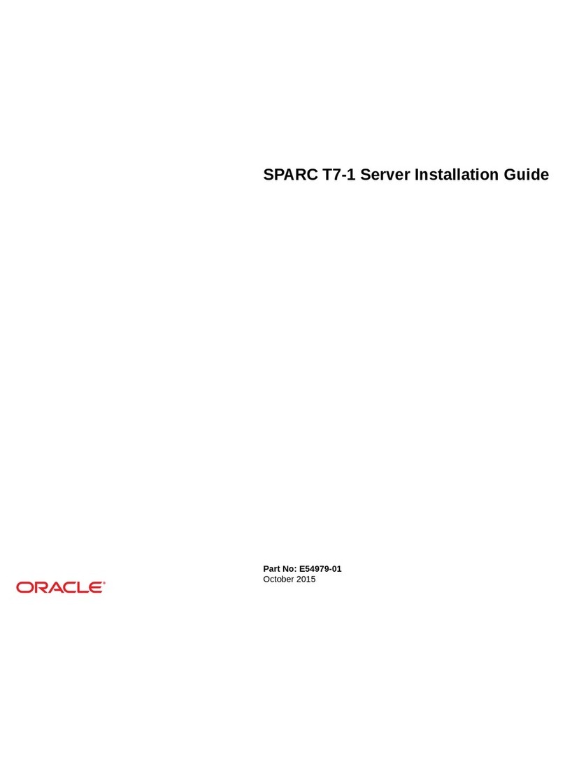 Oracle SPARC T7-1 installation guide