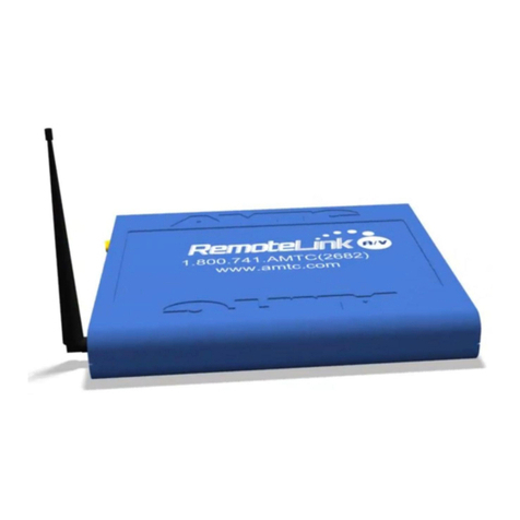 AMTC REMOTELINK A/V Installation and operation guide