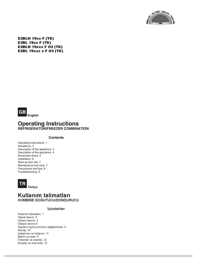 Whirlpool E2BLH 19** F TK operating instructions Whirlpool E2BLH 19** F TK operating instructions