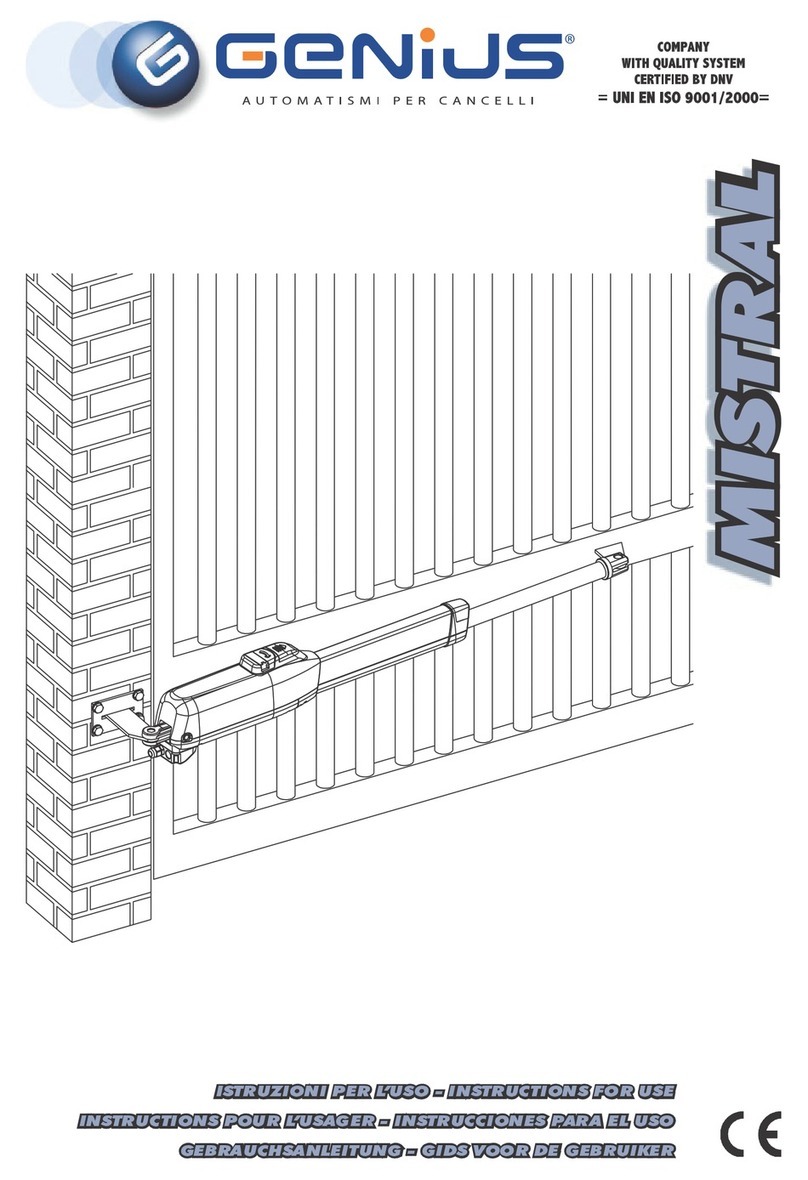 Genius Mistral User manual
