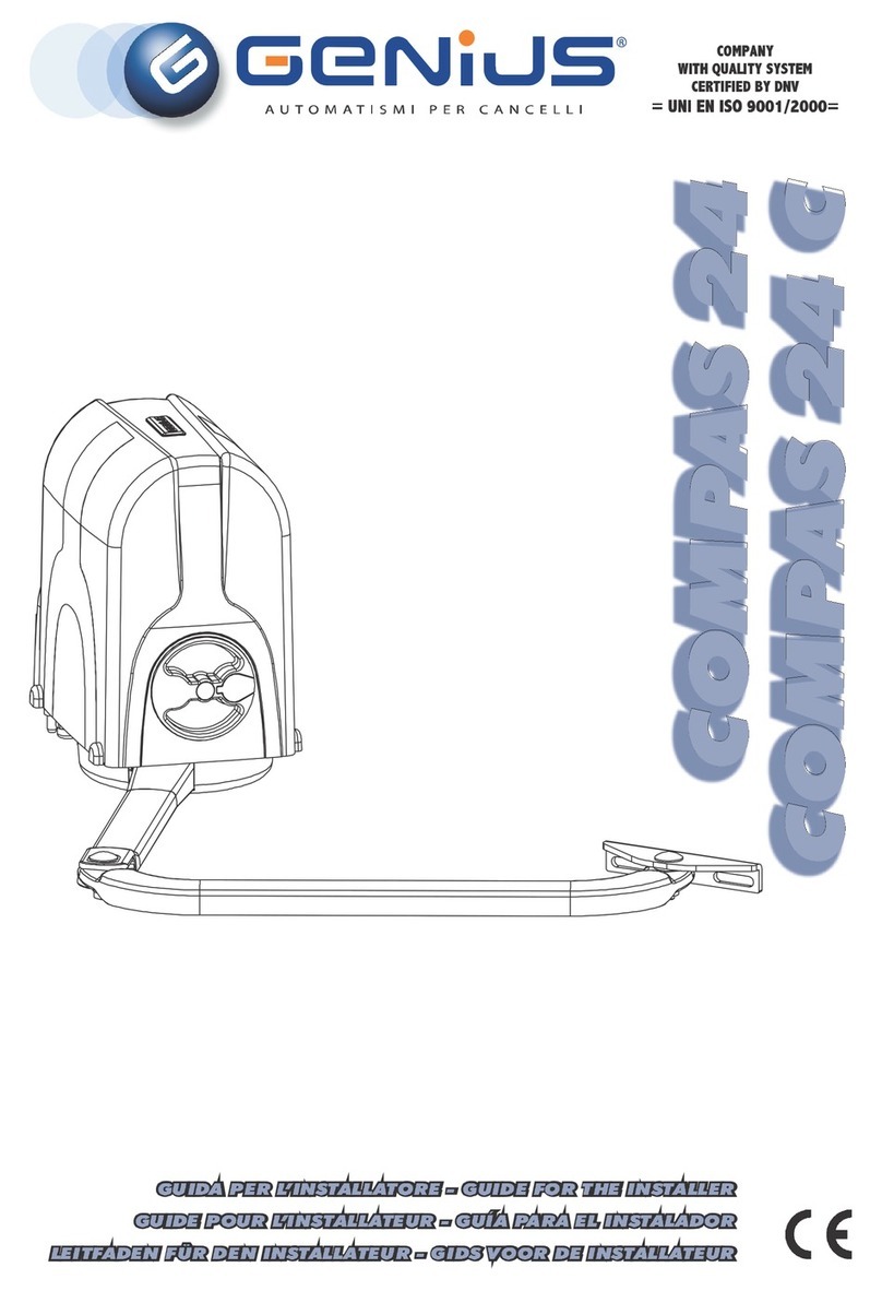 Genius COMPAS 24C installation guide Genius COMPAS 24C installation guide