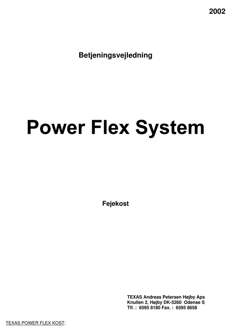 Texas Power Flex System Operator's manual