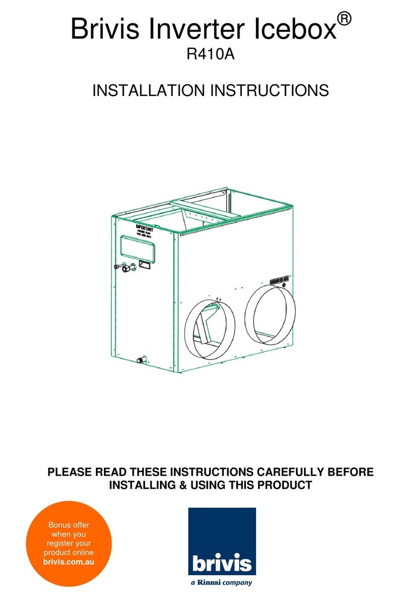 Brivis ICE DONSC10Z7 installation instructions