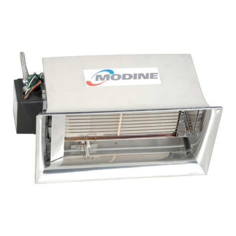 Modine Manufacturing IHR 60 Installation and service manual Modine Manufacturing IHR 60 Installation and service manual