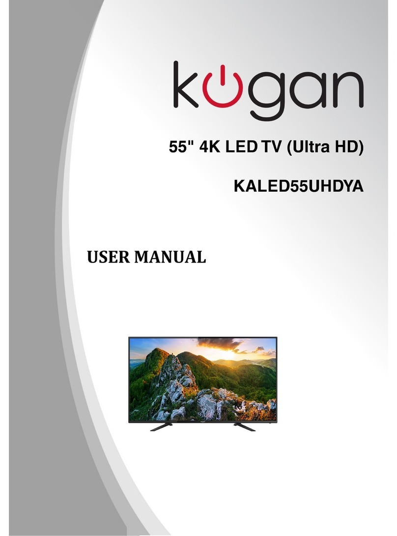 Kogan KALED55UHDYA User manual