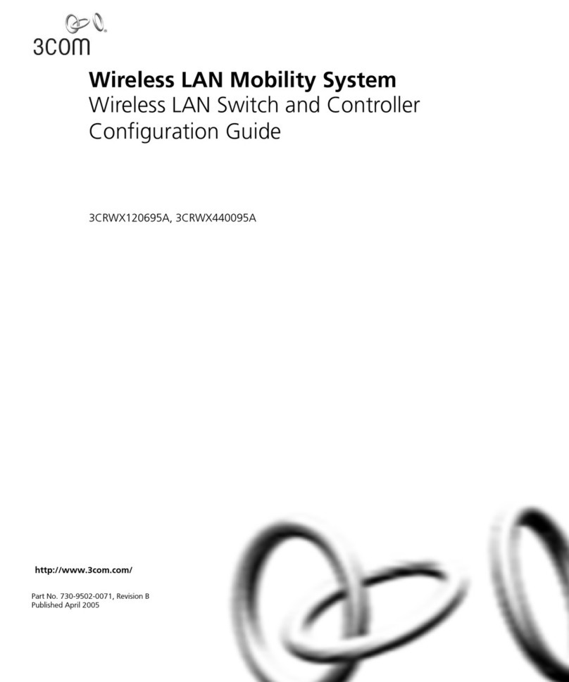 3Com 3CRWX120695A, 3CRWX440095A Configuration guide