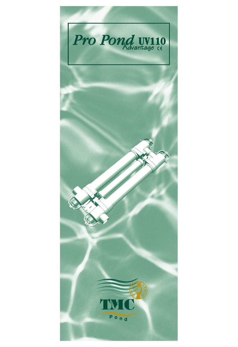Pro Pond UV110 Advantage Instructions for installation and use