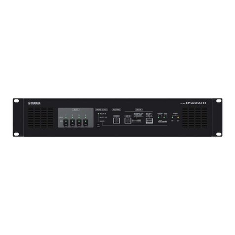 Yamaha RSio64-D Service manual