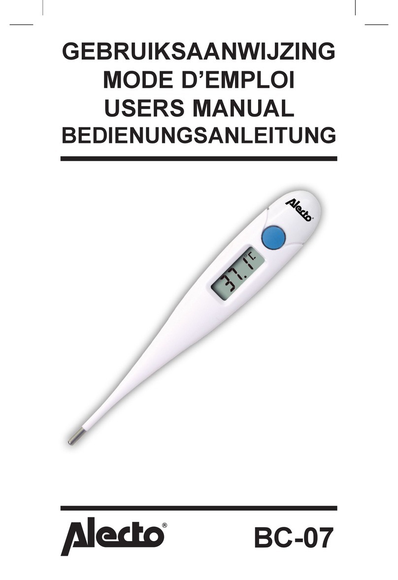 Alecto BC-07 User manual