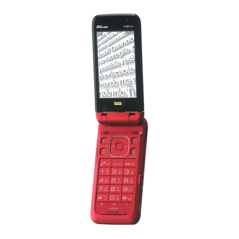 KDDI W51H Installation guide KDDI W51H Installation guide
