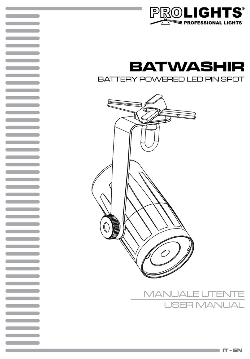 ProLights BATWASHIR user manual
