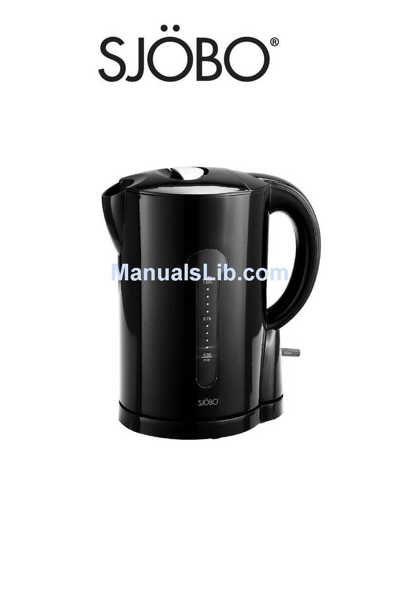 SJOBO WK8299A1 manual